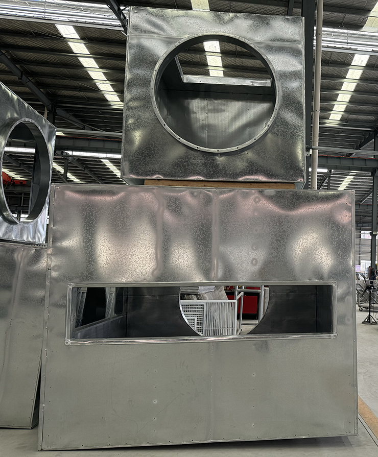 鍍鋅材質靜壓箱